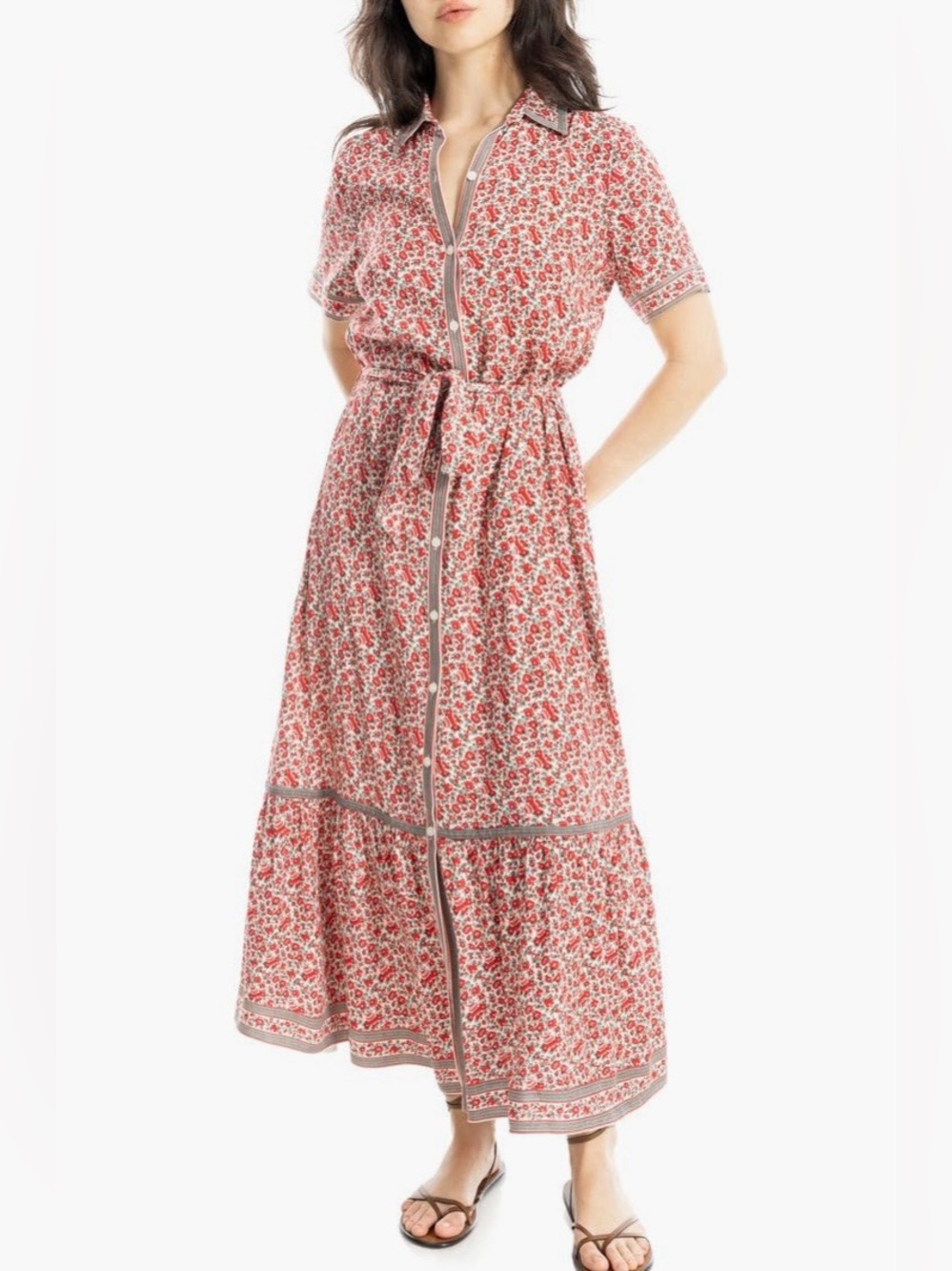 Max Studio Midi Shirt Dress
